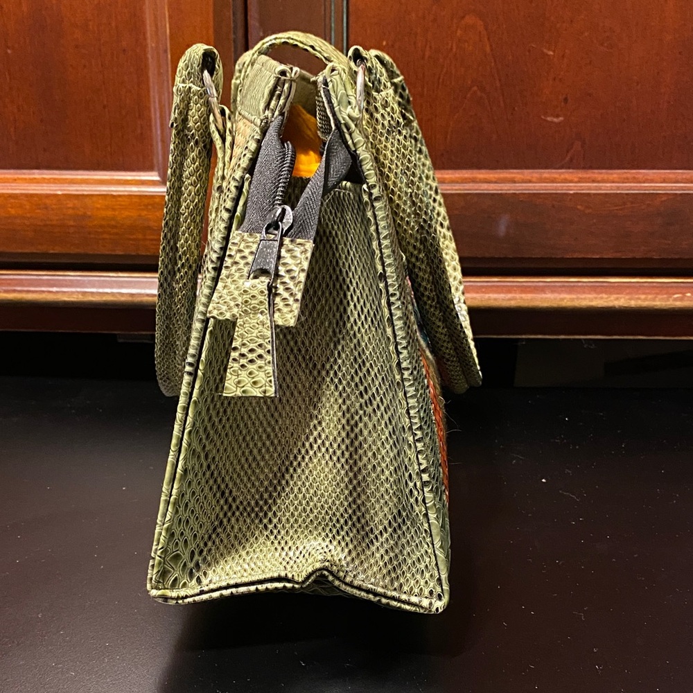 Multicolor Patchwork Handbag - Picture 4 of 16